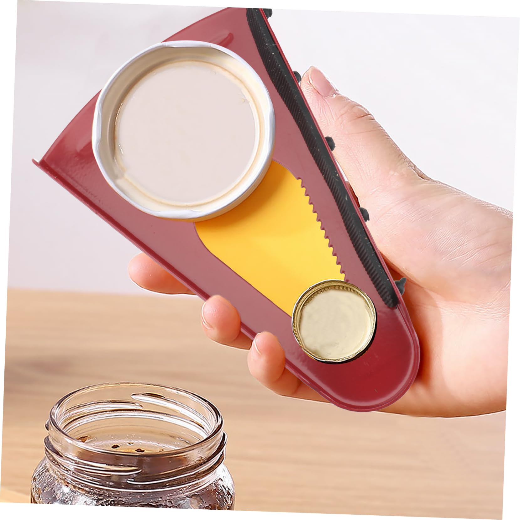 LIFKOME 3 ensembles Ouvre-Boîtes Ouvre-Bouteilles Multi-Usages Cuisine Camping-Car Bocal De Camping En Acier Inoxydable Manuel Clé En Acier Décapsuleur Portable 2 pièces * 3