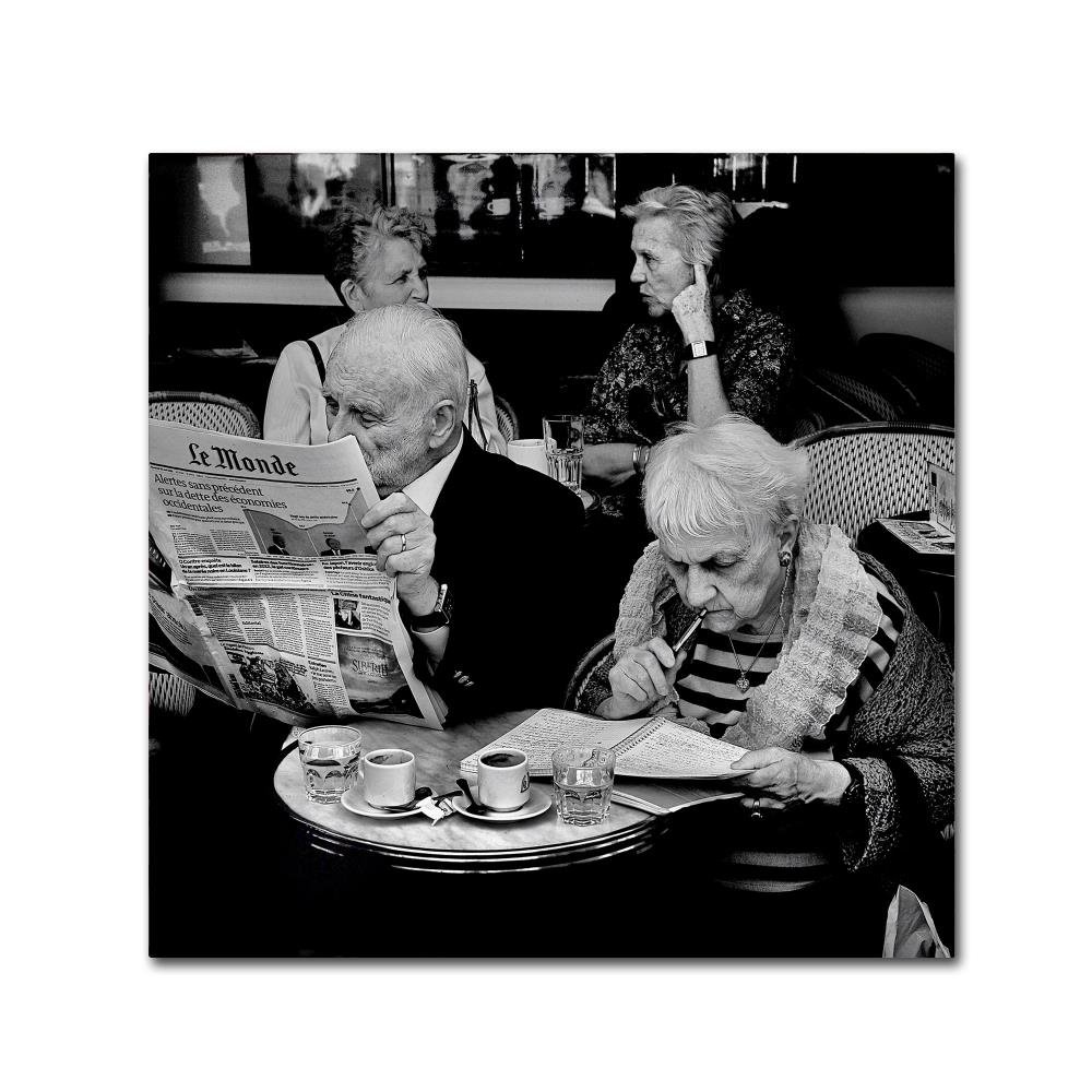 Involvement by Didier Guibert, 14x14-Inch Canvas Wall Art