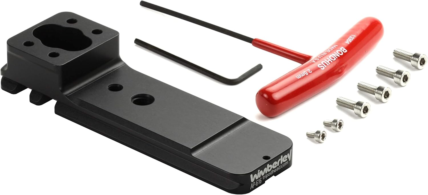 Wimberley AP-616 Replacement Lens Foot for Sony 600 f4 GM OSS FE - Arca-Swiss Style - Made in USA