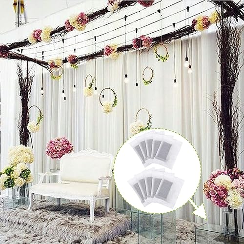 Miniatura 5 de BOETOADG 25 pesos de cortina, cortinas inferiores que conducen a peso, pesos de cortina de tela para el hogar, cortinas y manteles, cortinas de