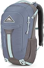 High Sierra Pathway Internal Frame Hiking Backpack, Grey Blue/Mercury/Blue Haze, 30L