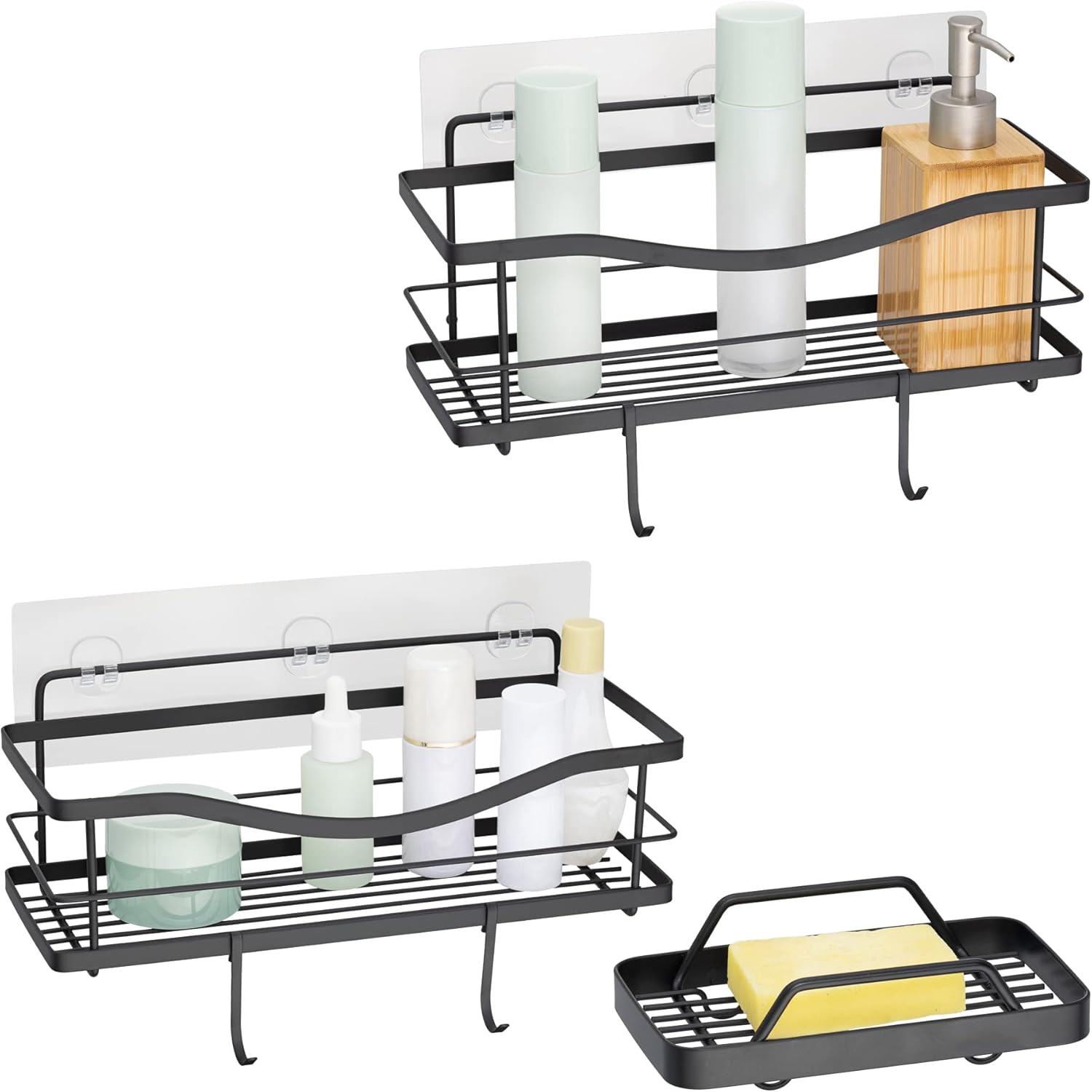 KINCMAX Shower Caddy and Soap Holder, Rustproof SUS304