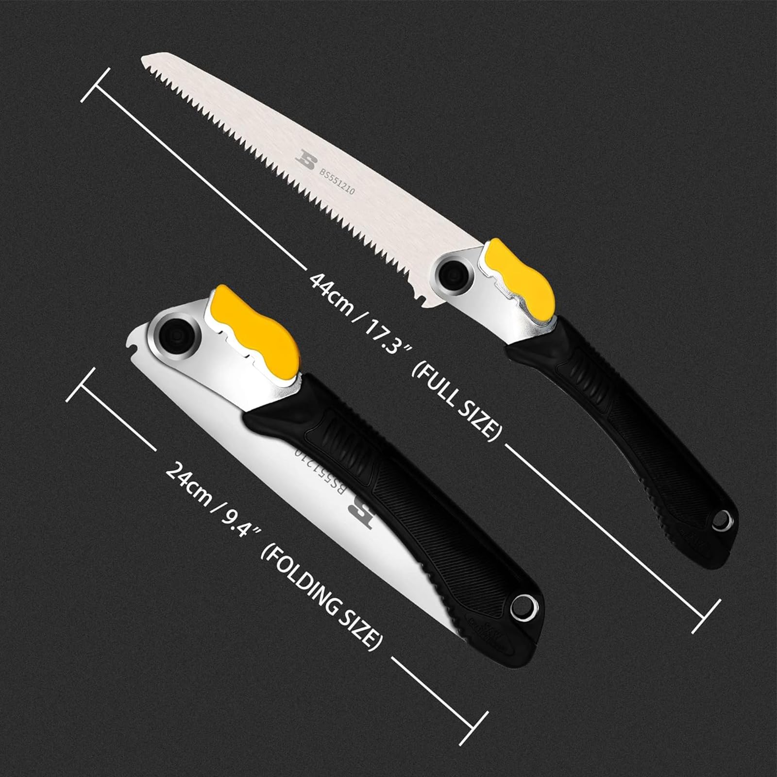 Sega pieghevole 200 mm B BOSI TOOLS Sega pieghevole SK5 lama pesante portatile pieghevole sega a mano per potatura sega a mano per campeggio potatura potatura giardinaggio caccia e falegnameria