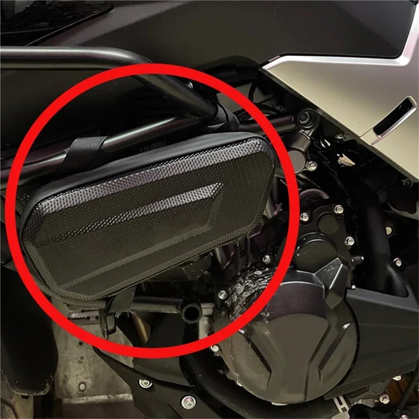 Motorrad wasserdichte Hartschale Dreieck Seite Fall Tasche Für Kawasaki Für Versys 1000 650 Für Vulcan S Für Ninja 400 500 1000SX Z 900/650/750