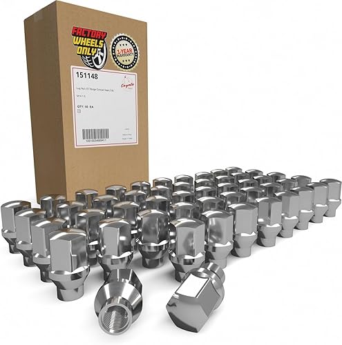 Vista 32 de Wheel Accessories Parts 24 piezas de 0.551 in 1.50 rosca ET Bulge Bellota (rosca extra para espaciador) 1.70 tuercas de rueda largas de 1.70 Negro