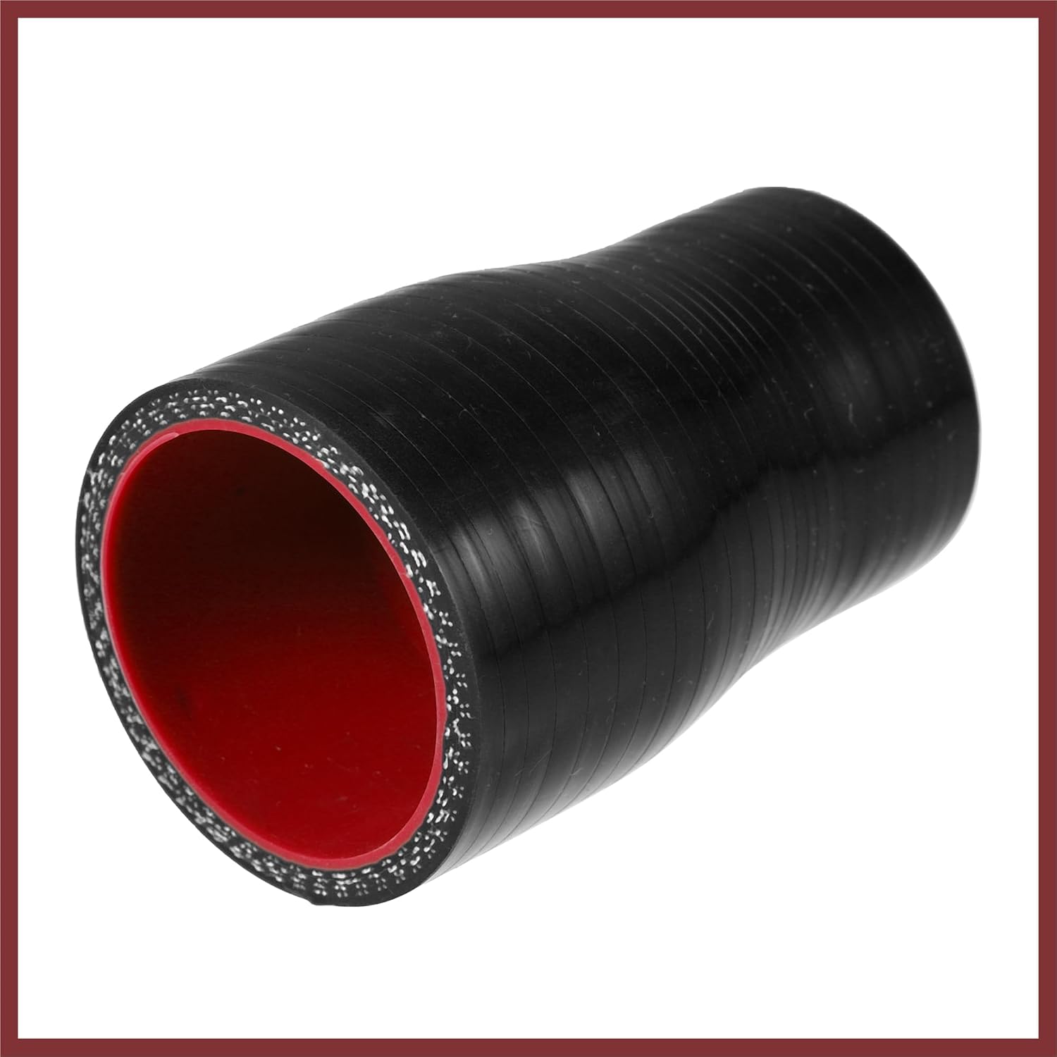 32-42mm 1.3"-1.7" ID Straight Silicone Reducer Hose Silicone Hose Coupler Intercooler Tube Black for Car Intercooler Intake Piping Replace Parts