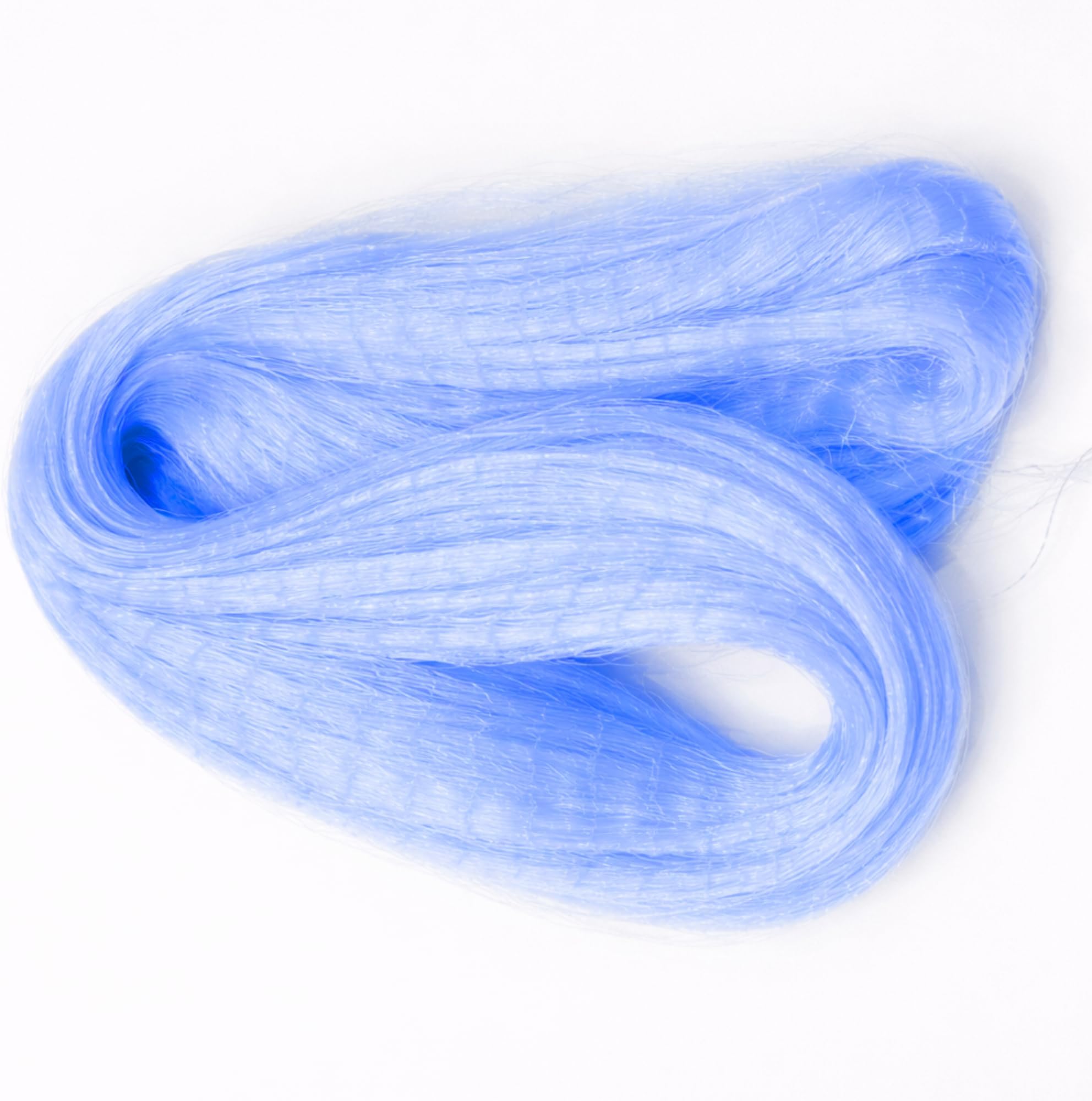 3 Finger Unfinished Fishing Gill Net | 65mm Mesh Size | 11ft Height x 250–300ft Length | Twine 015 Ultra-Fine Monofilament | Raw Transparent Nylon Net for Big Freshwater Fish