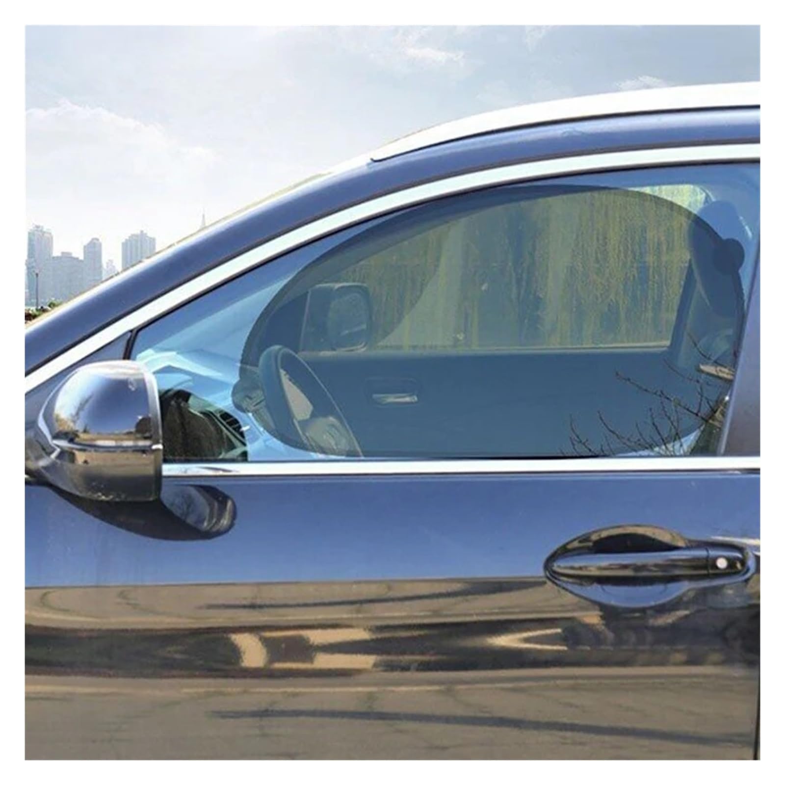 Cortinas Parasol Ventanas Laterales Coche 1-5 Parasoles Universales para Coche Plegables Reflectante