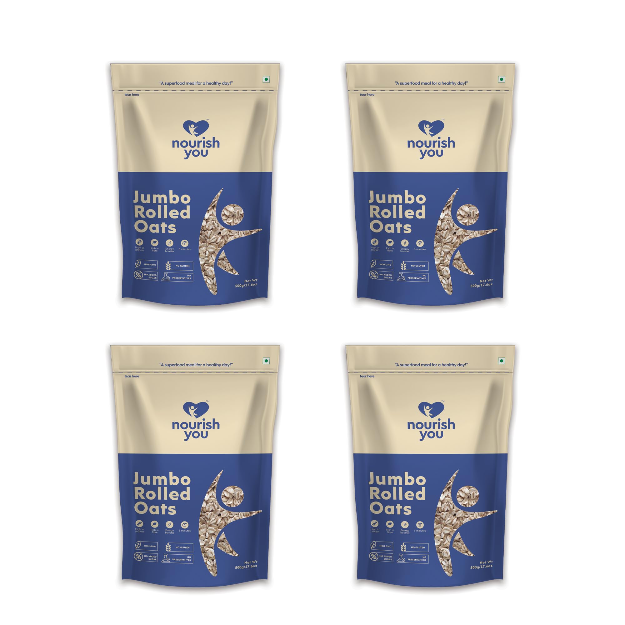 500 g (Pack of 4)