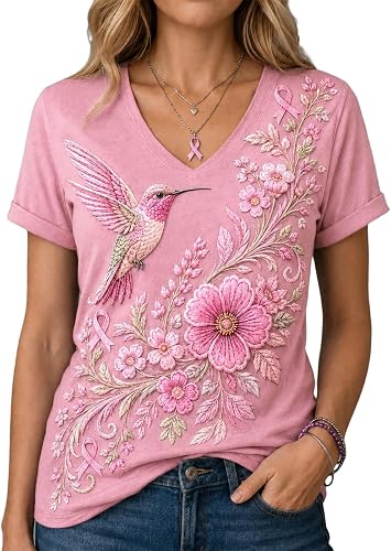 Breast Cancer Awareness Shirt in October We Wear Pink Shirt Breast Cancer Shirts