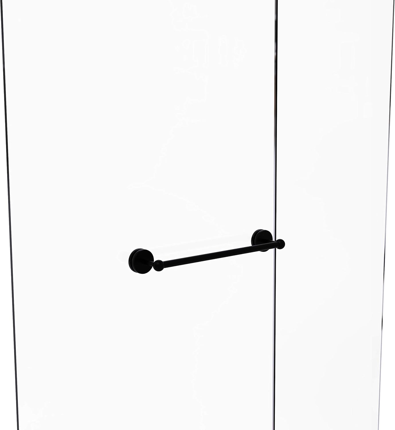 Allied Brass P1000-41-SM-24-ORB Prestige Skyline Collection 24 Inch Shower Door Towel Bar, Oil Rubbed Bronze