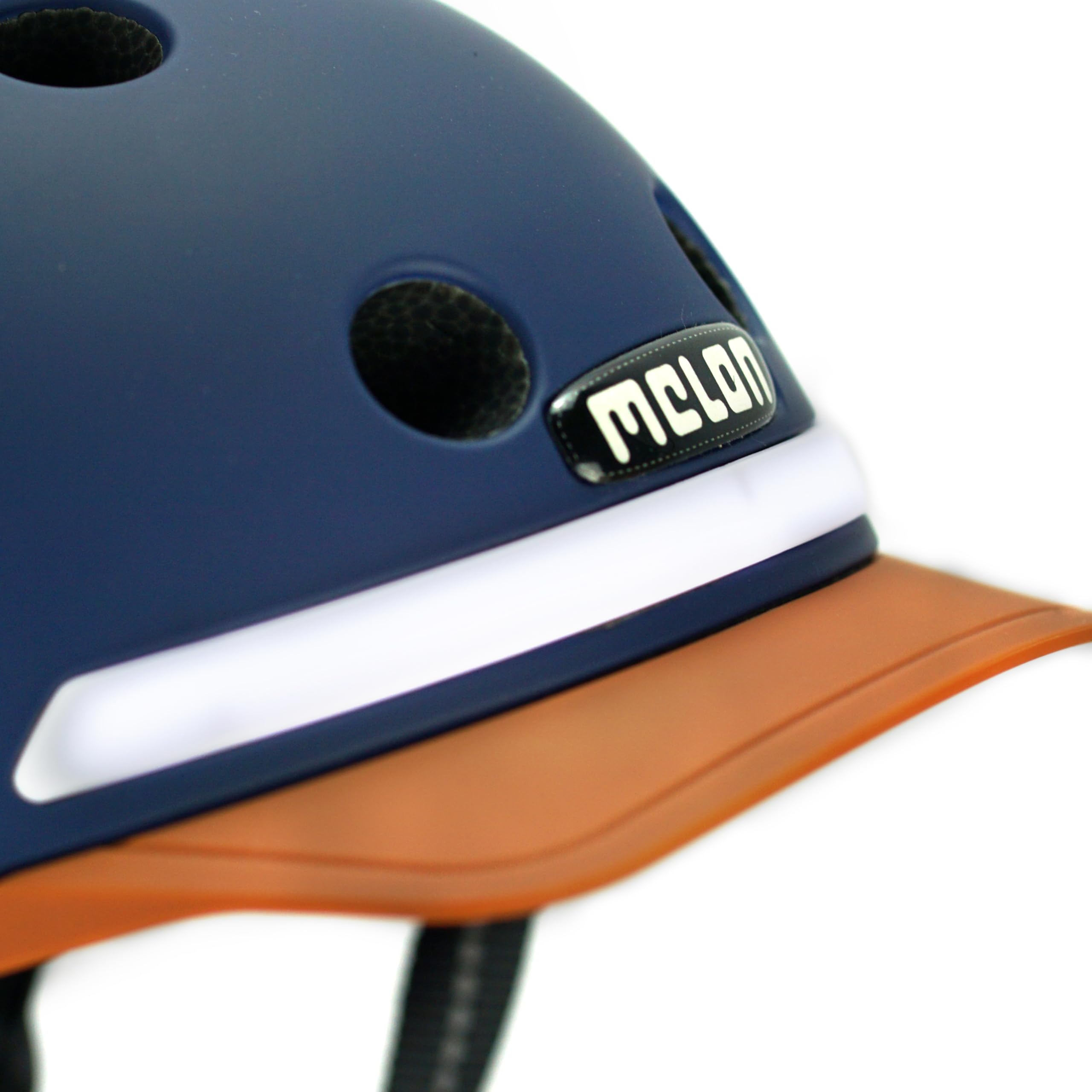 Melon PRO - Fahrradhelm Decent Double Blue (XXS-XS) matt - adatto per BMX, E-Bike, Kinder-Rad, Longboard, Melon Vista Visor, Mountainbike, Rennrad, Scoopjet, Skateboard, Ski, Snowboard, Tourenrad,