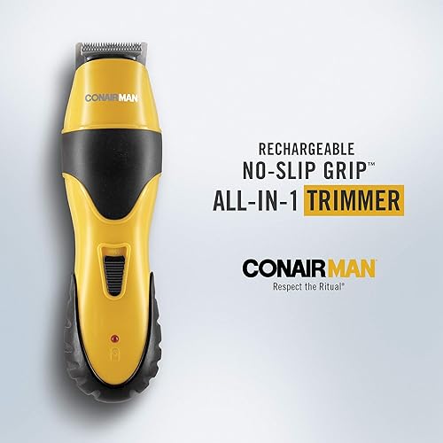 Miniatura 2 de Conair MAN - Cortadora de barba todo en uno para hombre, para cara, nariz y oído, kit de aseo de 6 piezas, inalámbricorecargable