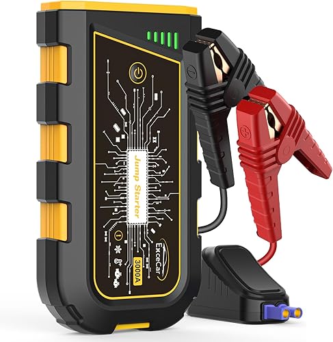 Miniatura 1 de Y29 Plus Car Battery Jump Starter 3000A Peak, Car Battery Charger, Battery Booster, Portable Auto Battery Jump Box with built-in LED Light, for Up