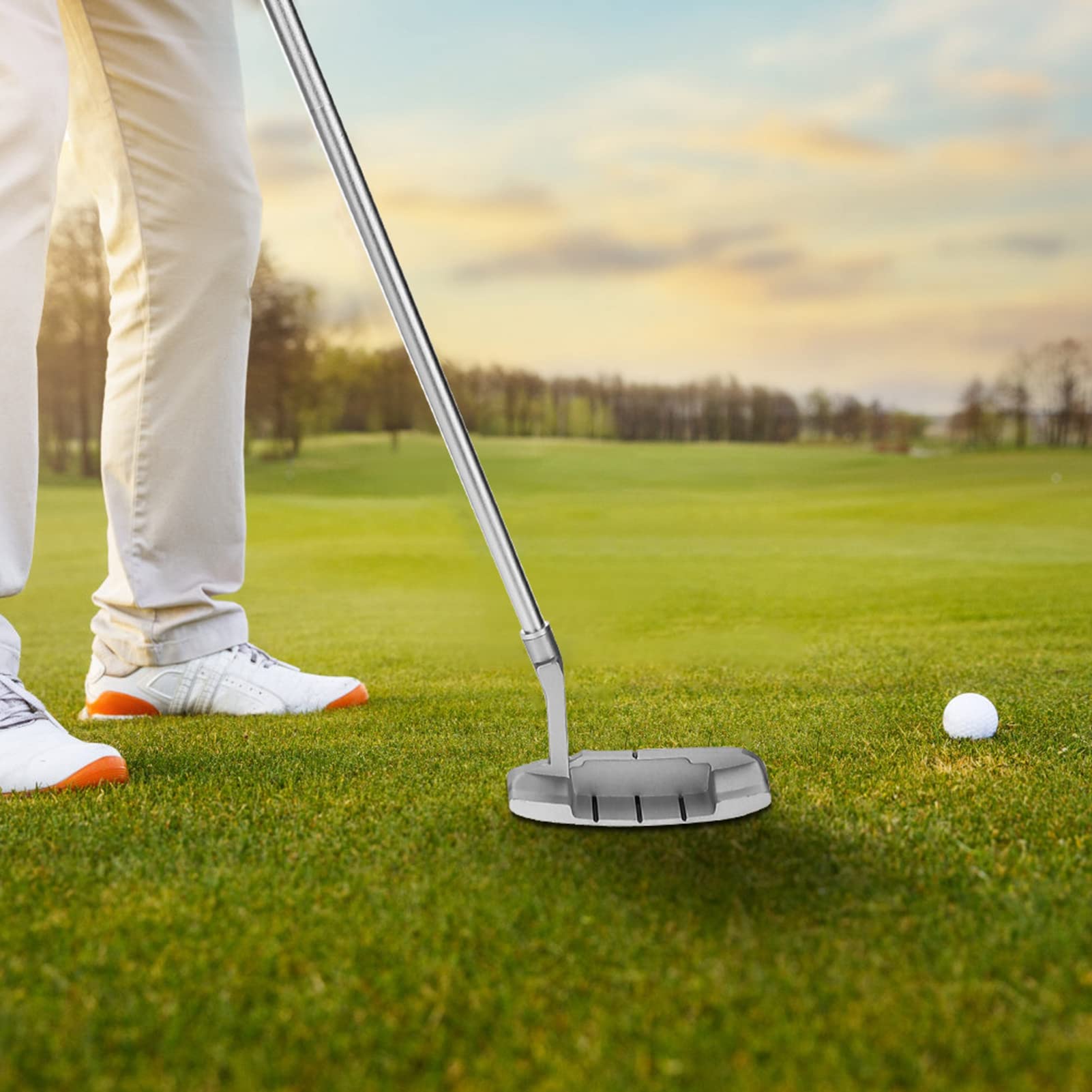 Set da Golf per Ufficio Set di Putter da Golf Portatile Allenamento Staccabile con Palline e Borsa per il Putting al Chiuso