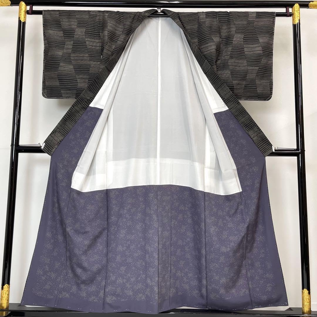【着物と帯 時流】オ14◆本場大島紬◆二代目川村久太郎 未使用品 縦横絣 Amazon.co.jp: 着物と帯 時流オ14本場大島紬 小紋二代目川村