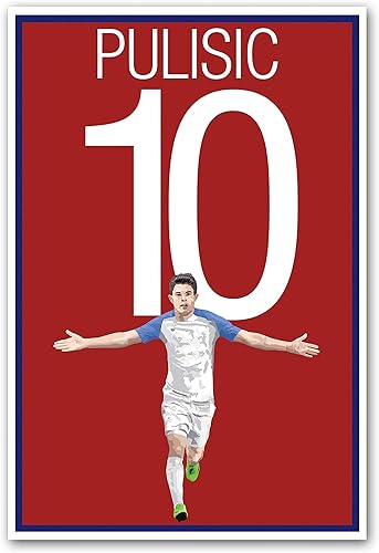 Miniatura 3 de Graphics 17 Christian Pulisic United States Men's National Team Poster
