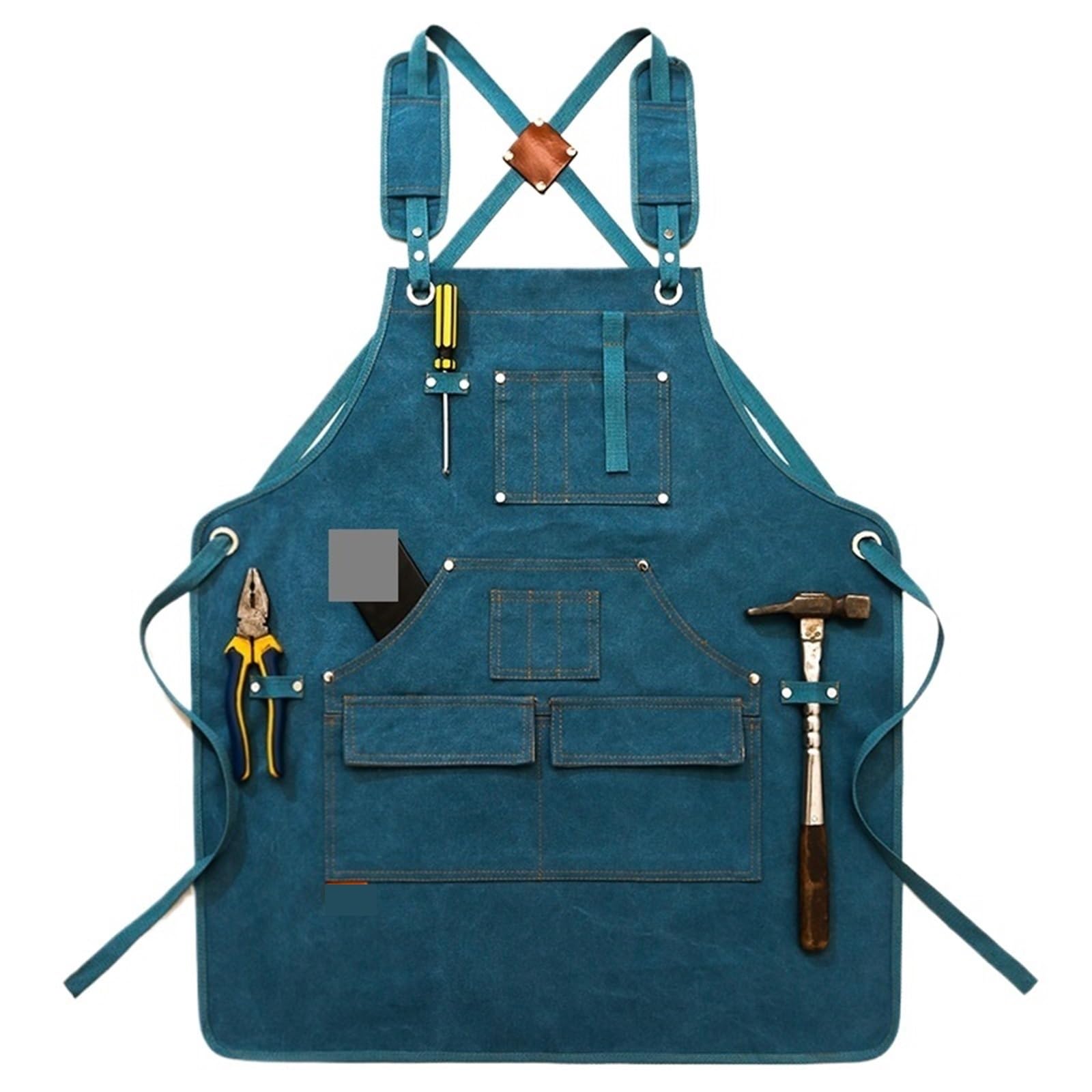Grembiule da lavoro 2 pezzi Per Giardino | Con tasche for attrezzi for la verniciatura della lavorazione del legno