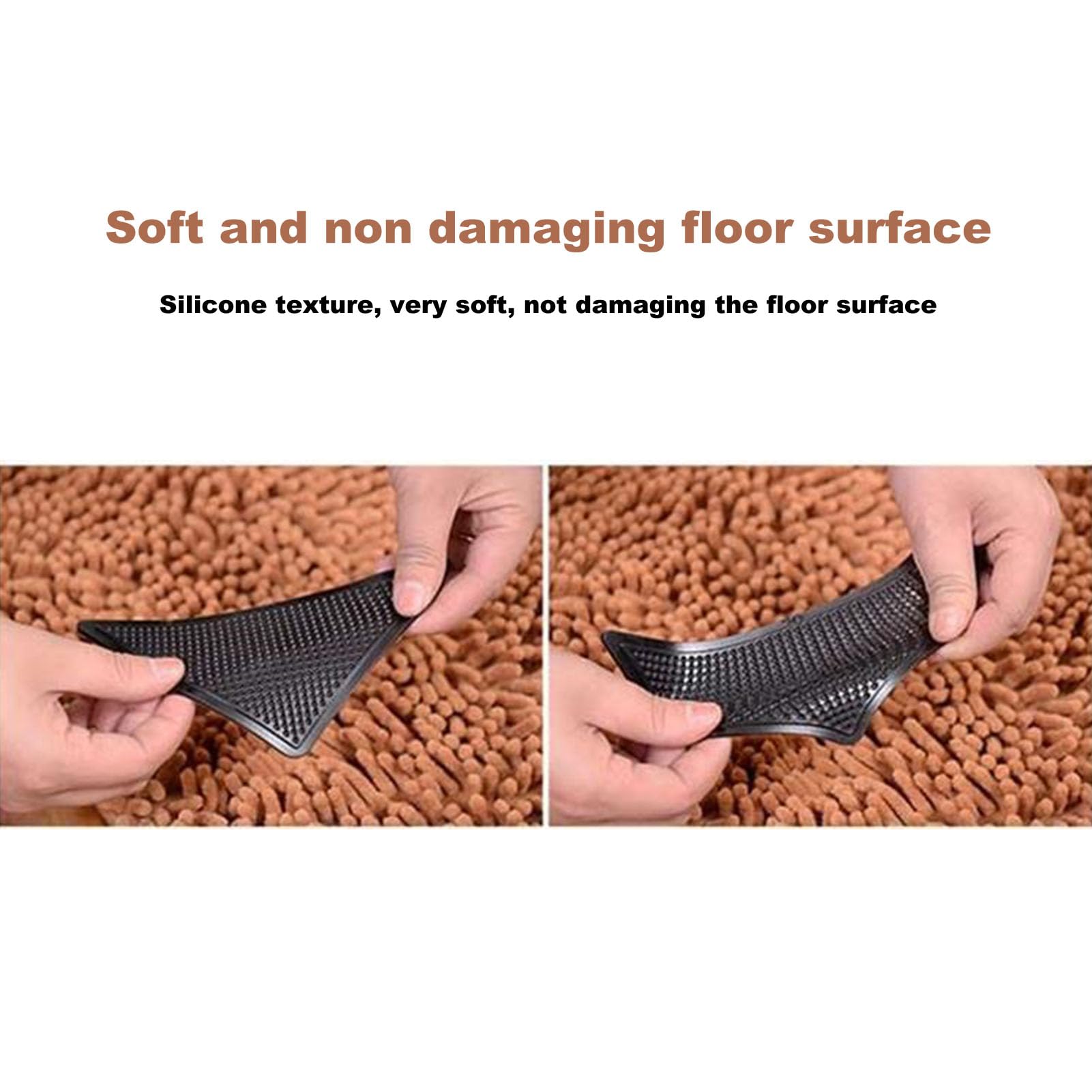 Amazon | ANKROYU 4ピース ラググリッパー、滑り止めラグアンダーレイ