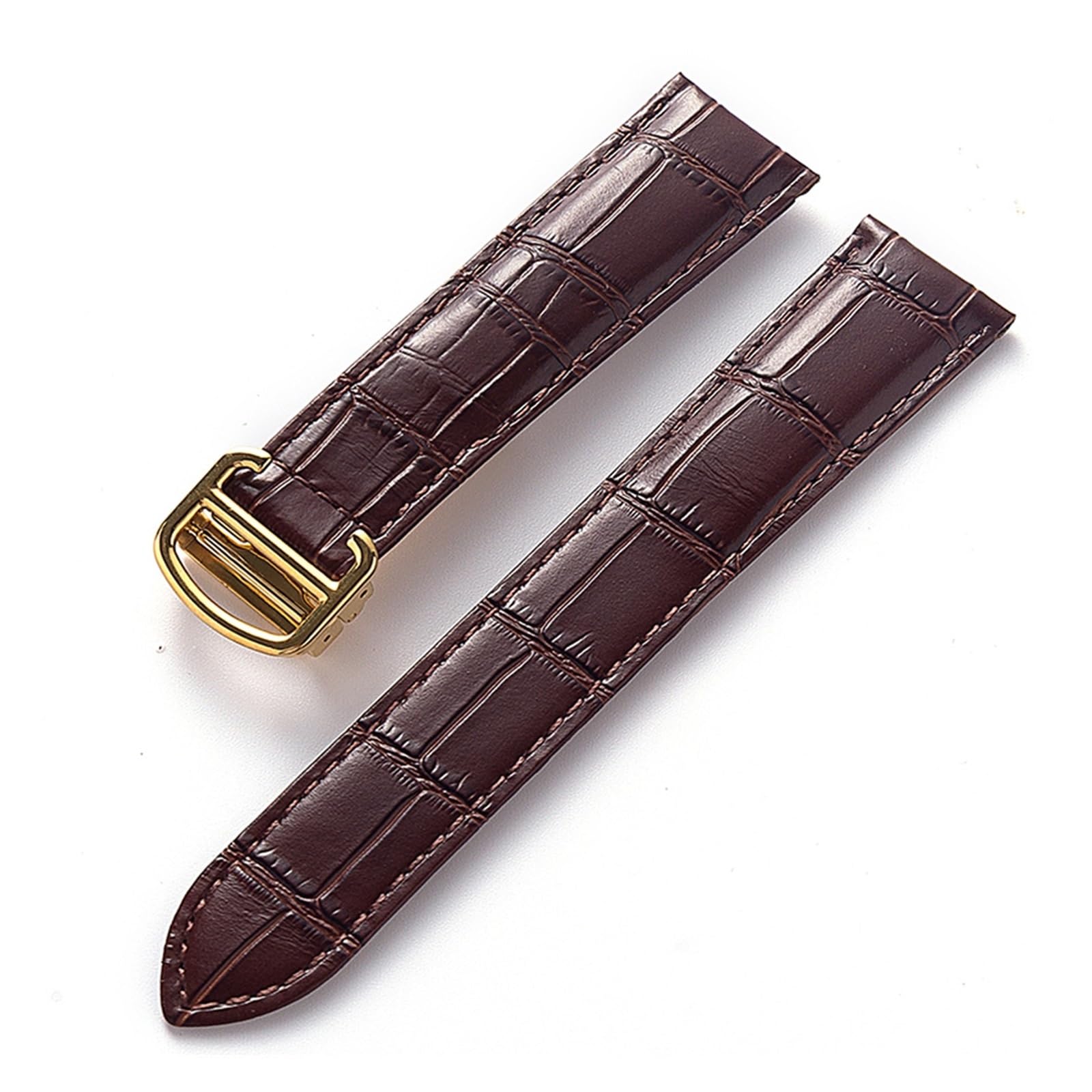 SiChouwz Compatible Avec Le Bracelet En Cuir Cartier London | Accessoires de fermoir déployant de bracelet de montre en cuir