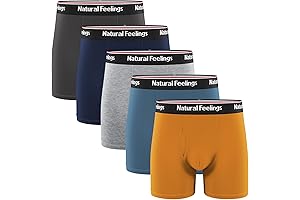 Soft Cotton Open Fly Boxer Briefs for Seamless, Natural Feelings