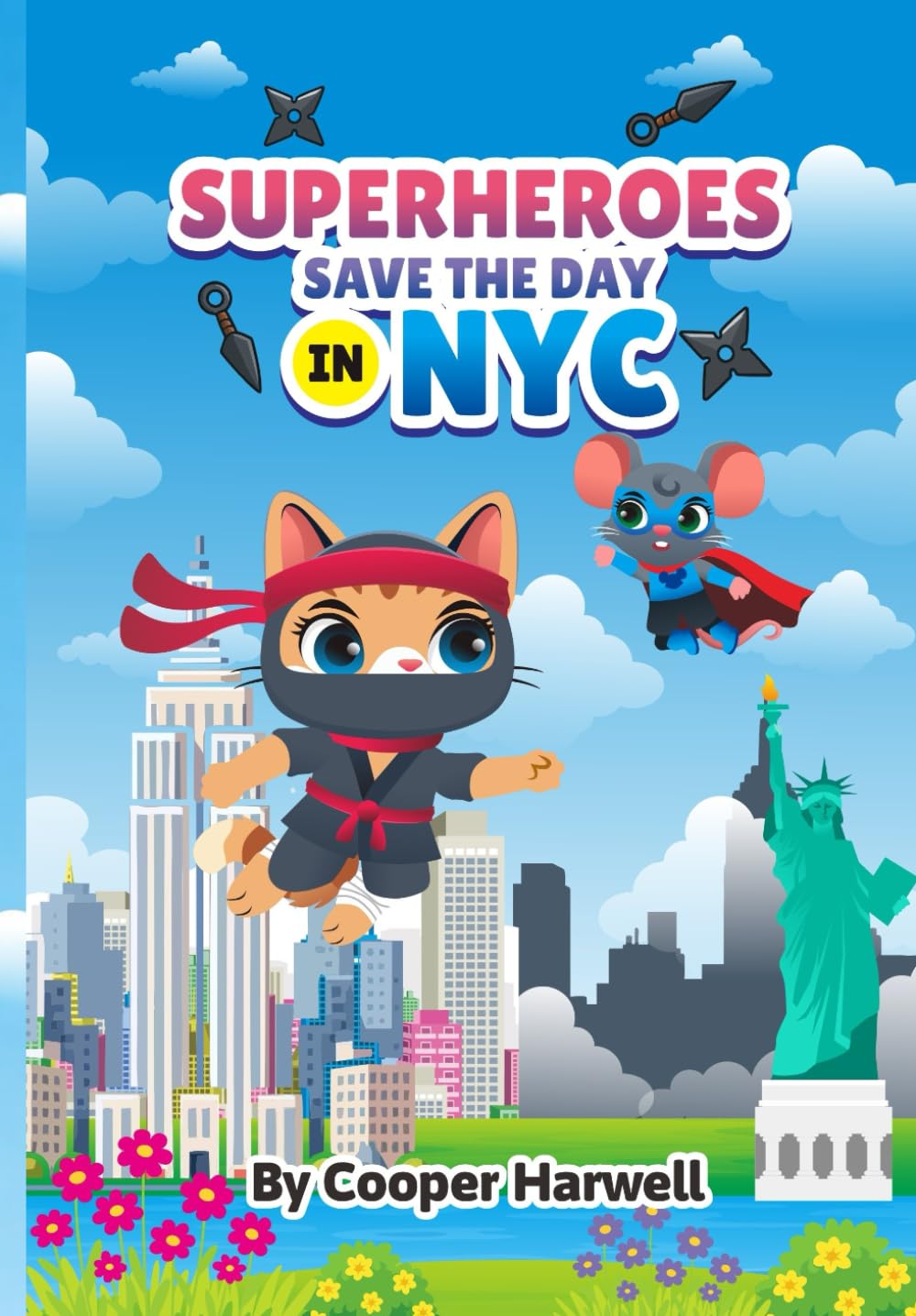 Superheroes Save The Day In NYC (Super Ninja Cat)