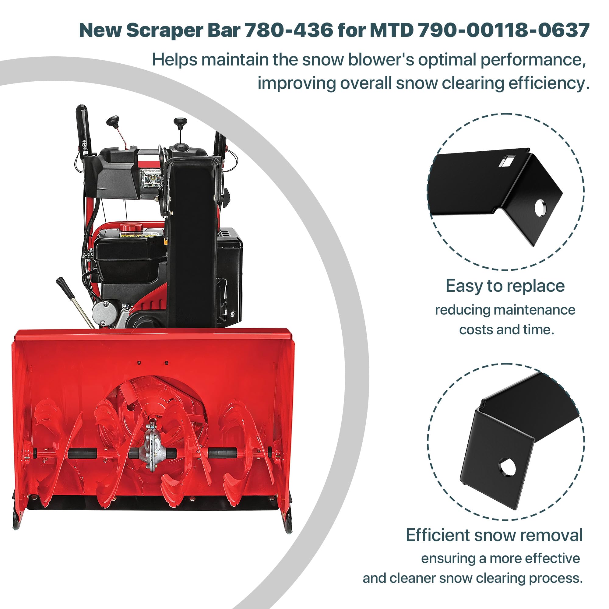 OEM MTD 790-00118-0637 Shave Plate 28