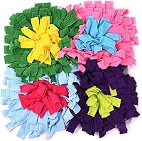 Vista 15 de Vedem Alfombrilla de olfato para animales pequeños, alfombrillas de forrajeo, juguete de alimentación interactiva, conejo, cobaya, rata, hámster