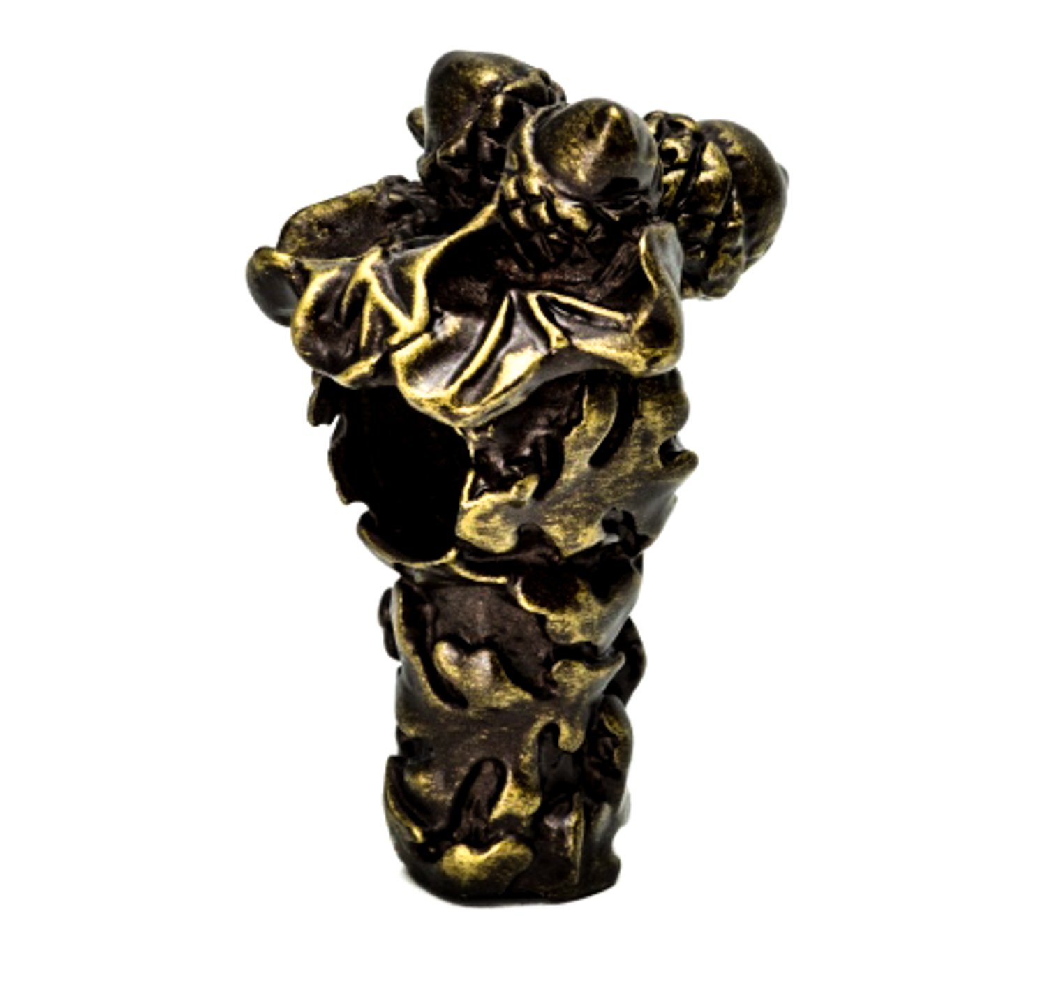 Carpe Diem Hardware2062-3 Acorn Antique Brass Triple Acorn & Oak Leaf Center Brace