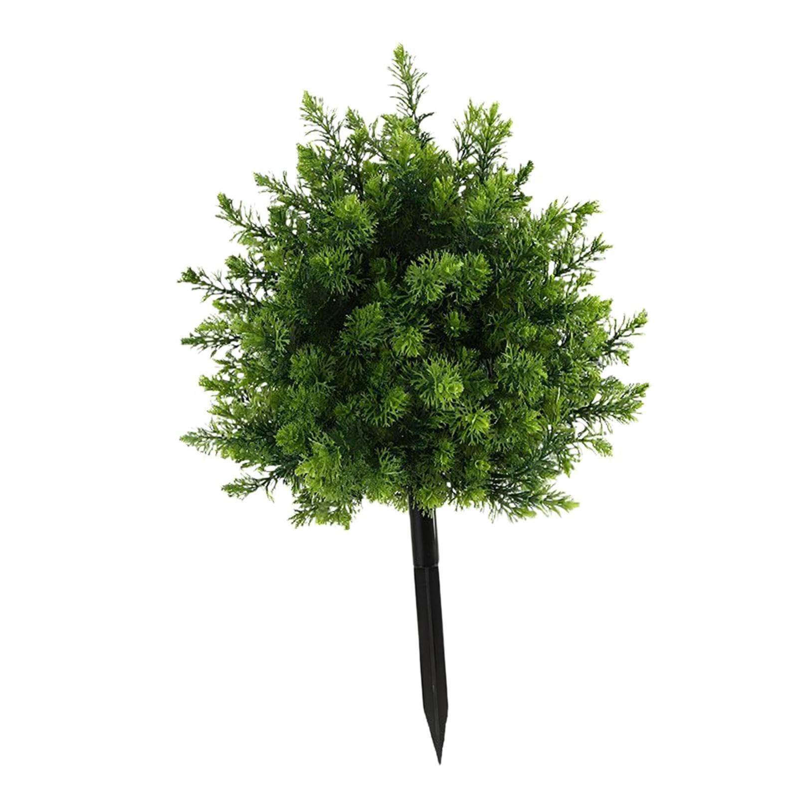 Artificial Plant Garden Stake Christmas Decoration for Balcony Outside Porch Style A-image-2