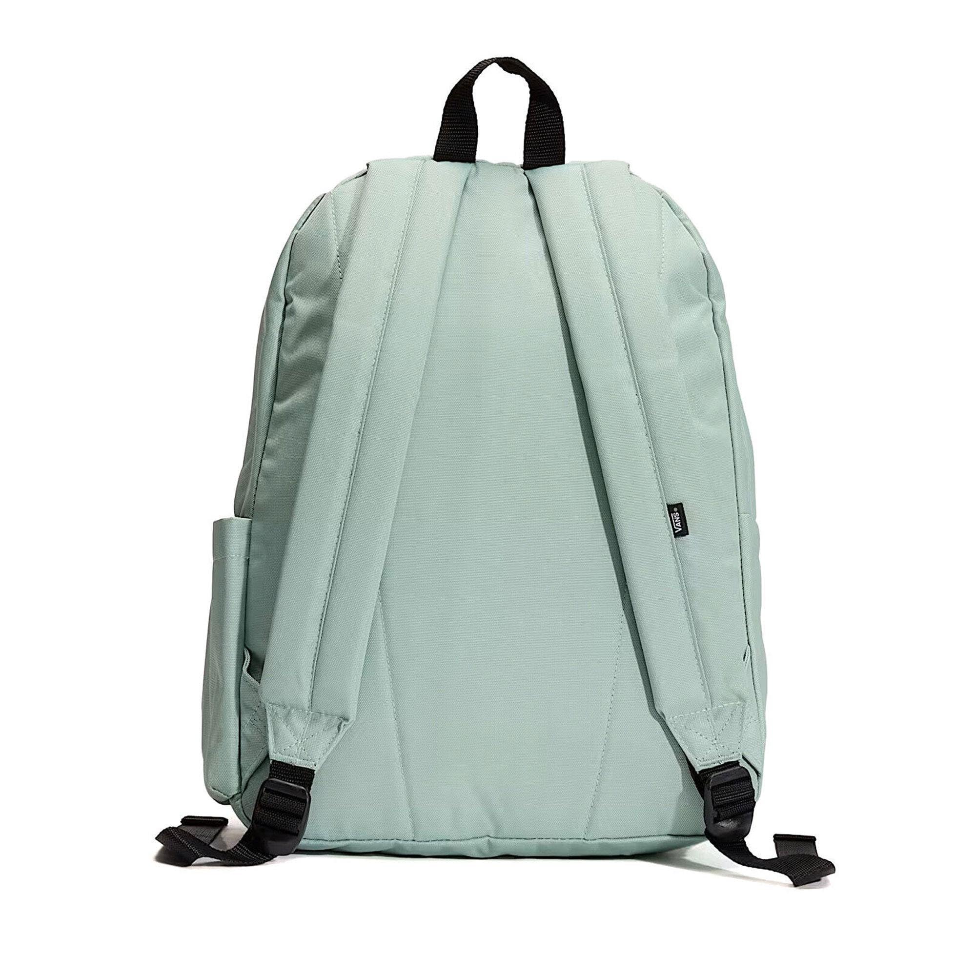 Vans Zaino Realm Classic, Verde Menta, Logo Off The Wall