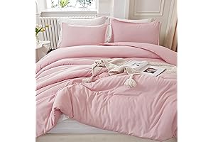 Litanika: Soft Solid Pastel Bed Set for Girls and Teens