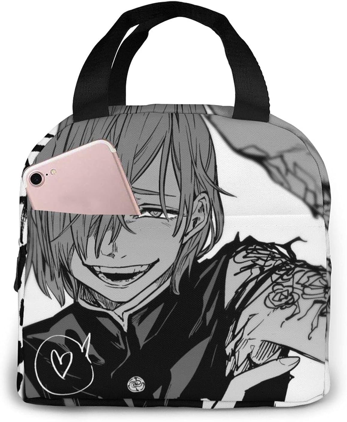 クーラーボックス 钉崎野蔷薇くぎさきのばら1 ファッション手提 保冷ランチバッグ ランチバッグ 手ポータブル お弁当袋 大容量 軽量 断熱防水防湿清潔になりやすいですピクニック ショッピング