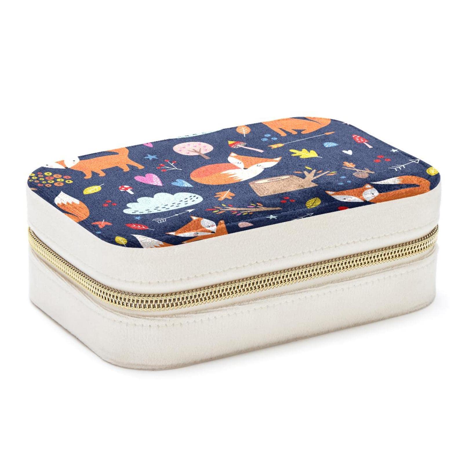 Boîte à bijoux de rangement motif dessin animé, cadeau fille idéal