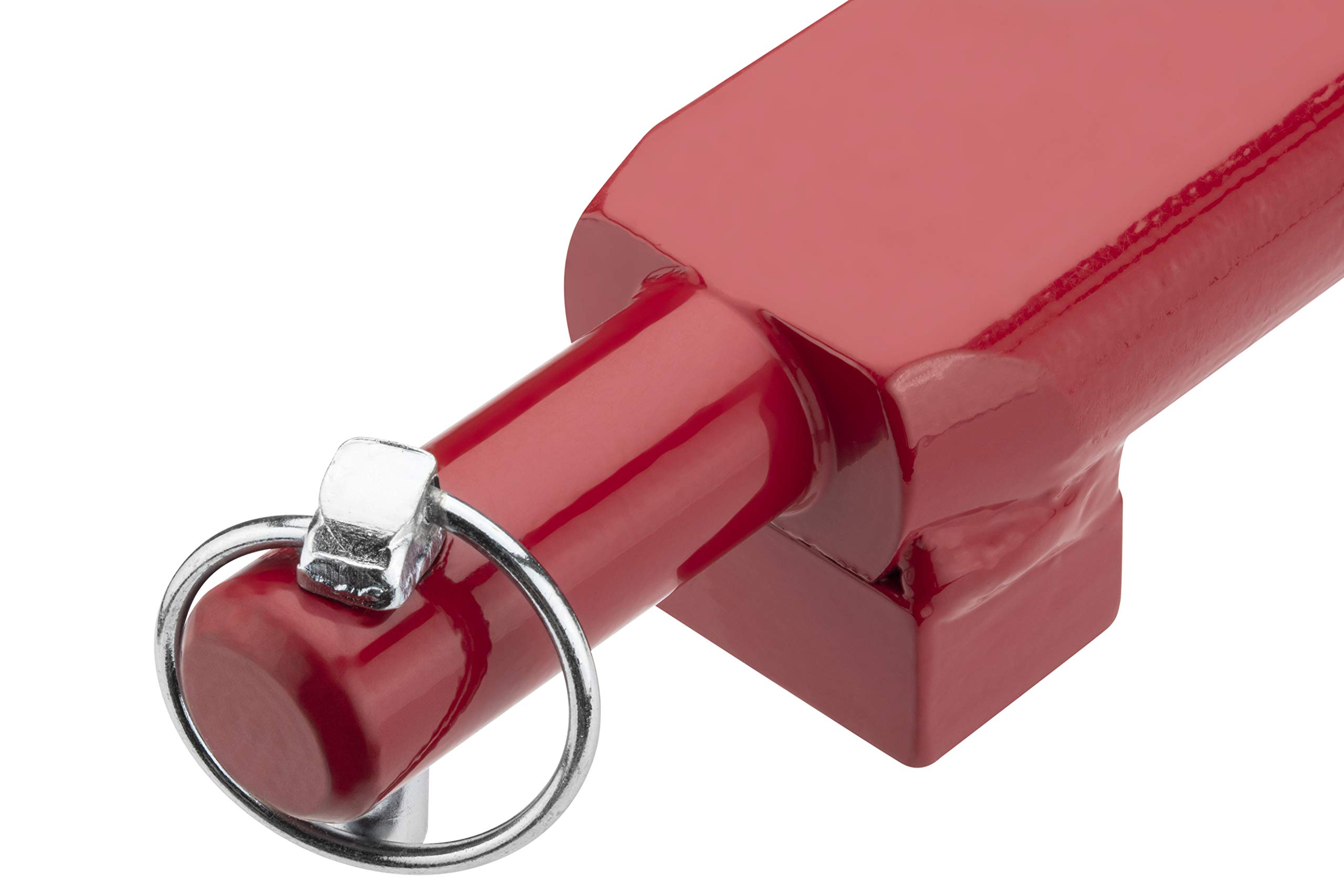 FK Söhnchen Ackerschiene verdrehsicher mit Kugelkopf, Kat II, bis 3,5 Tonnen Zuglast, Anhängerkupplung (Kat. II, bis 3,5t, 800,5mm lang), rot