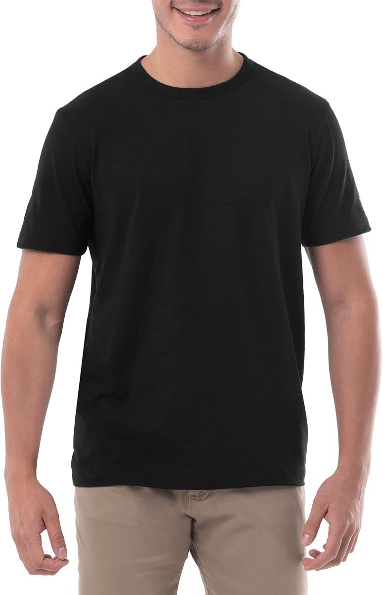 Men's Short Sleeve Slub Tee