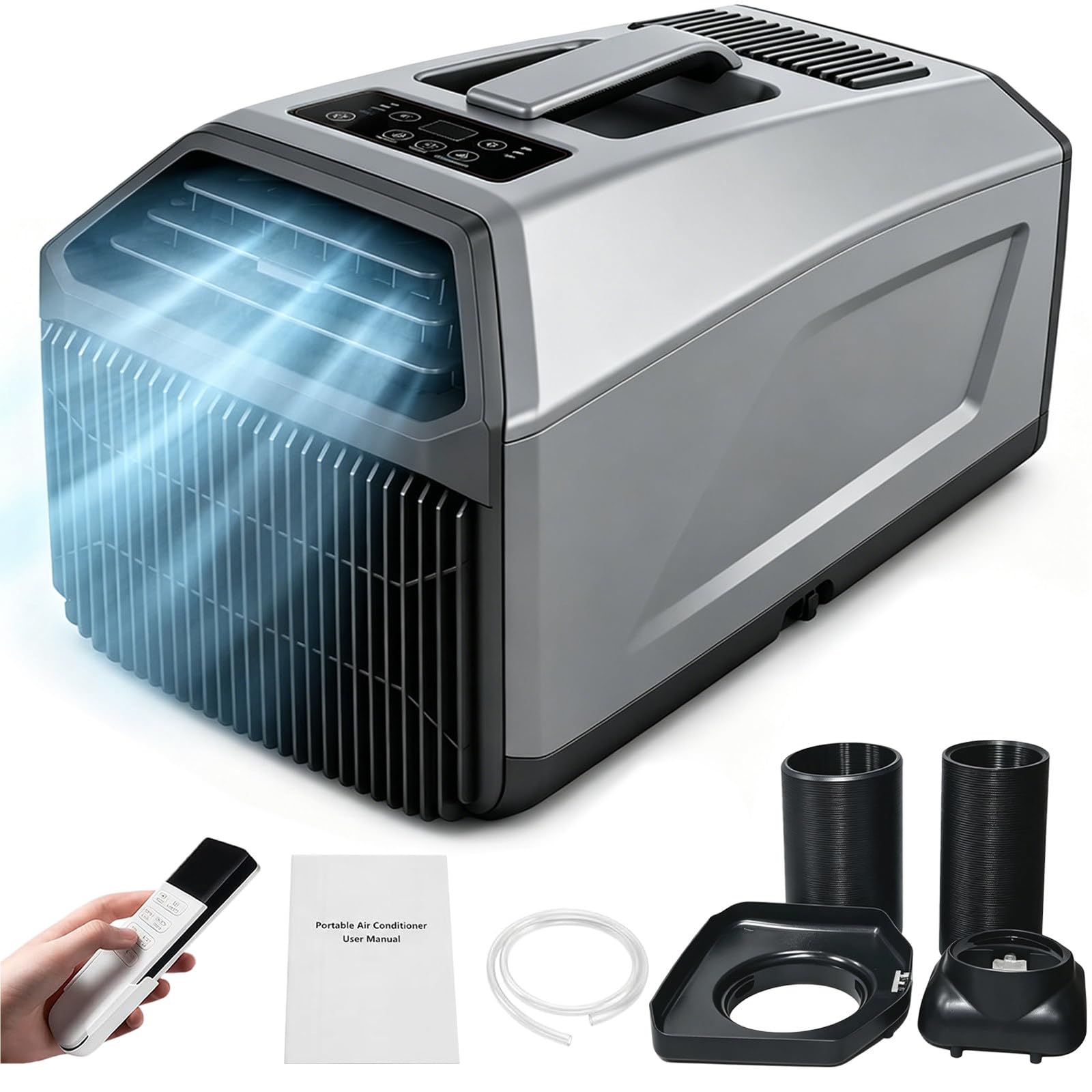 220V Portable Air Conditioner for Indoor & Outdoor Camping 5100BTU