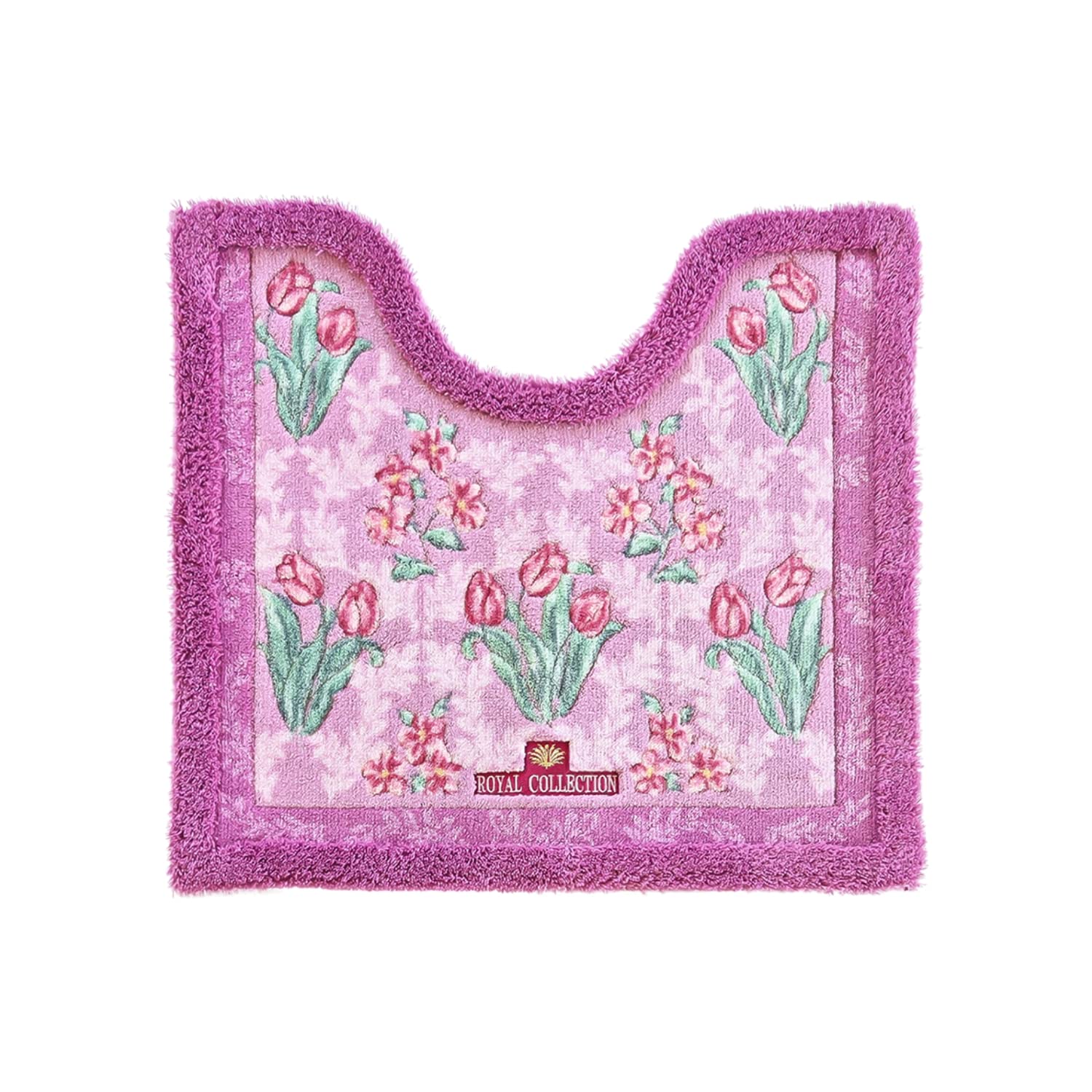 トイレマット 4点セット 日本製 オカ ロイヤルコレクション アーツ ピンク オカ トイレマット 約58×63cm ロイヤルコレクション アーツ