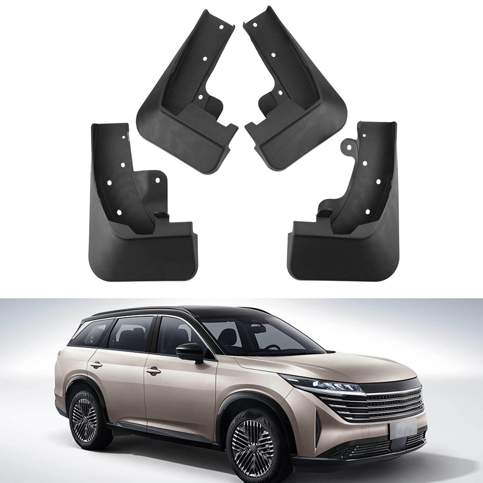 JGQFB Car Mudguards,Compatible with Nissan Pathfinder 2024,Auto Parts