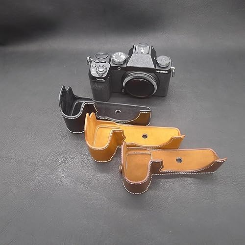 Miniatura 3 de Rieibi Fuji X-S20 XS20 - Funda de piel sintética de calidad para cámara digital Fujifilm XS20, funda protectora para Fujifilm XS20 X-S20, color