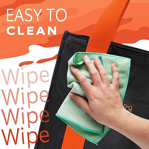 Miniatura 60 de VonNova Lonchera aislada para mujer con aislamiento térmico de alta calidad de 0.157 in, bonita bolsa de almuerzo grande de 7 litros para oficina