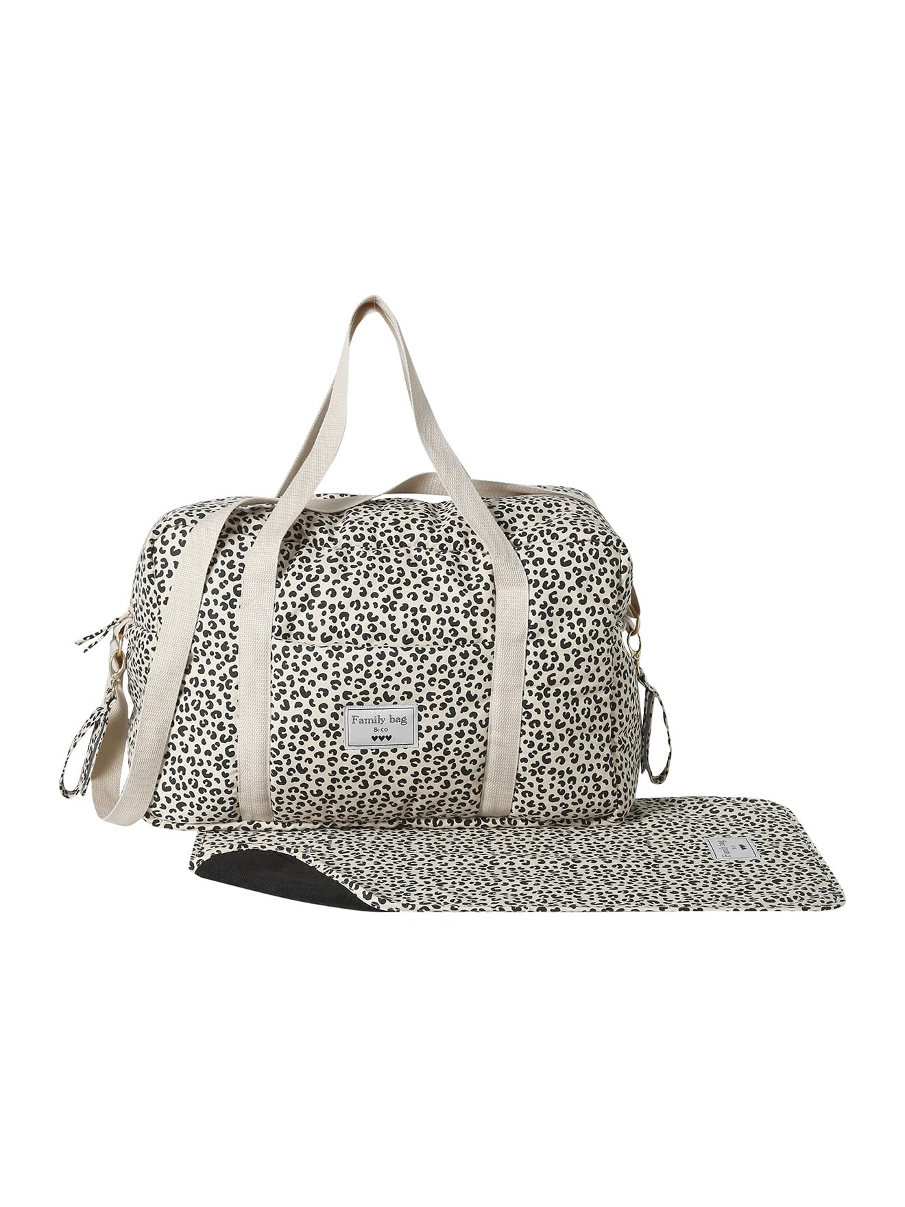 VERTBAUDET Sac à Langer Catalina Beige imprimé