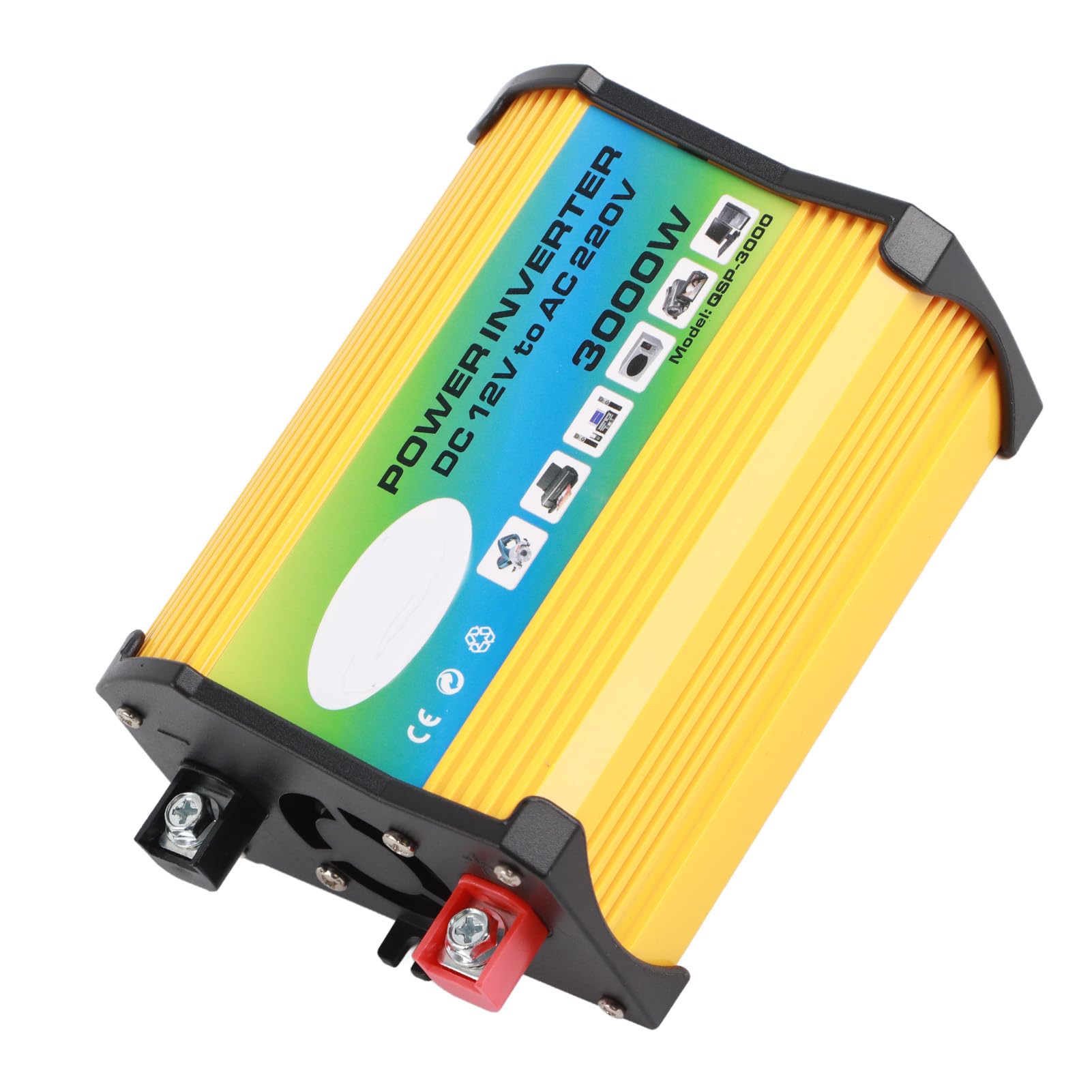 Tnfeeon Convertisseur de Voiture, Onduleur de Voiture 300W avec Deux (12V
