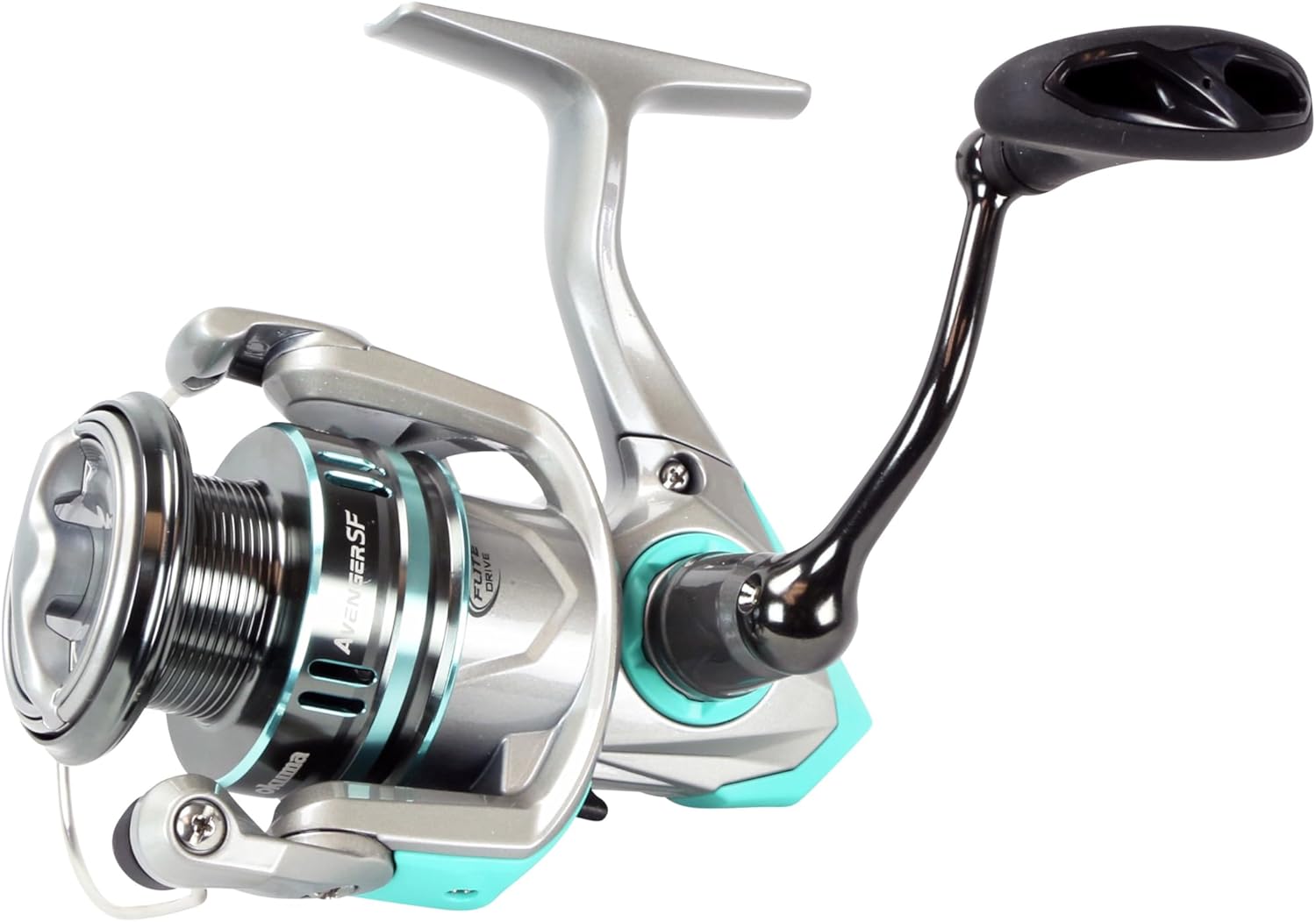 Okuma Avenger B Series Spinning Reel – Freshwater & Light Saltwater Fishing Reel with Smooth Drag System and Durable Corrosion-Resistant Body, Sea Foam, AV-4000B-SF