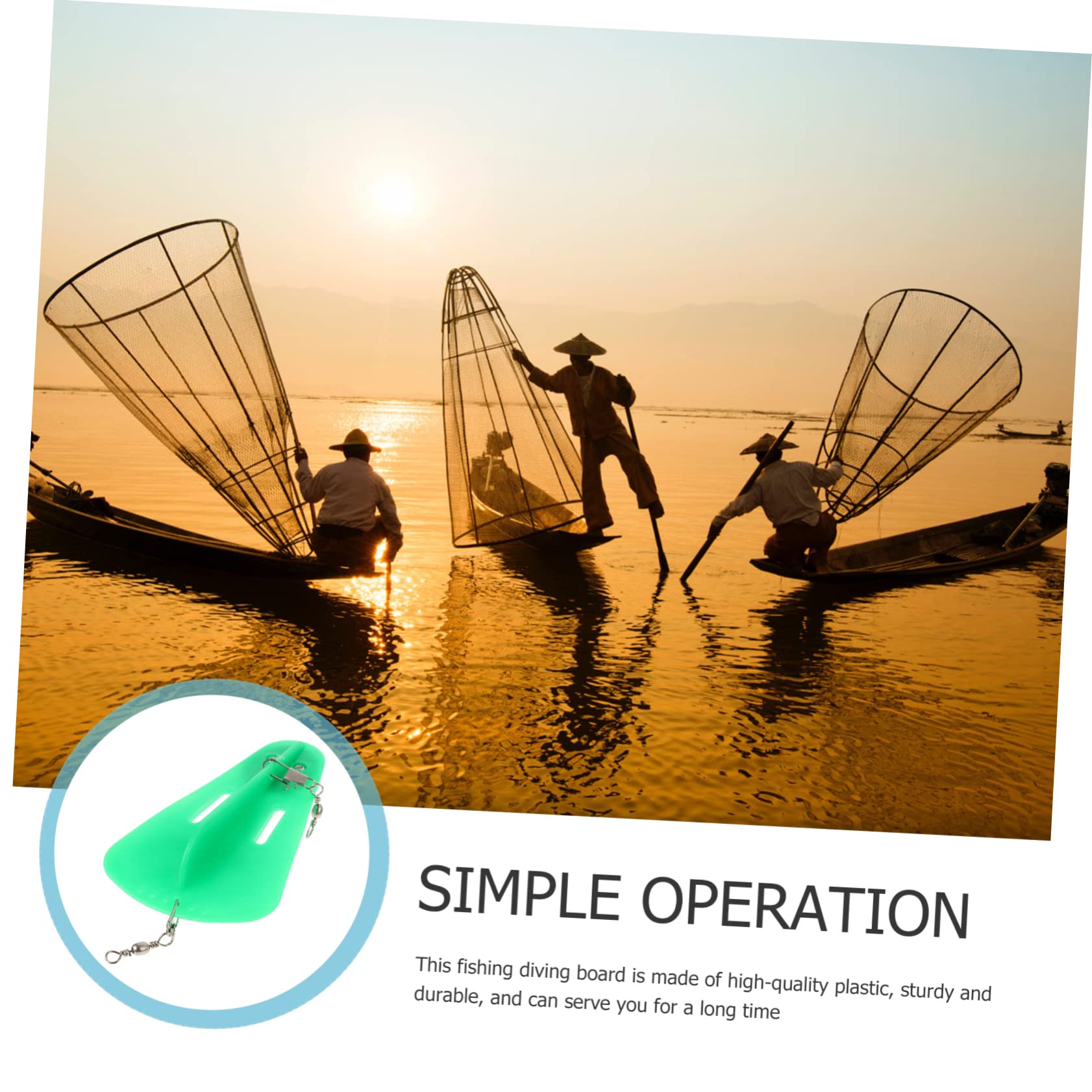 ibasenice Tabla De Buceo Equipo De Pesca Tabla De Cepillado Cepilladora De Inflable Accesorios De Pesca Equipo De Pesca Herramienta De Pesca Aparejos De Pesca Tabla De
