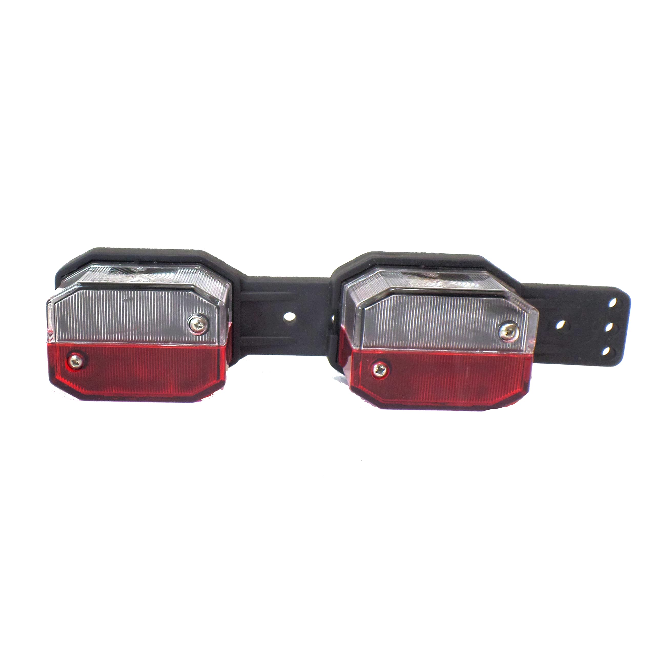 Generisch 2x Aspöck Flexipoint - Positionsleuchte - Begrenzungsleuchte- Umrissleuchte - Markierungsleuchte ROT Weiß + Halter - rechts + links