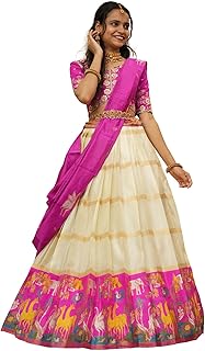 pinkbindi Beautiful South Indian Lehenga Choli for Women | PL148-picture-39