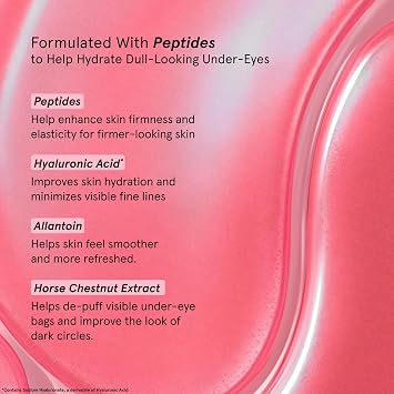 grace & stella Award Winning Under Eye Mask - Gifts for Women - Reduce Dark Circles, Puffy Eyes, Wrinkles, Under Eye Patches - Birthday, Bachelorette Party Favors - Vegan Self Care (24 Pairs, Pink)