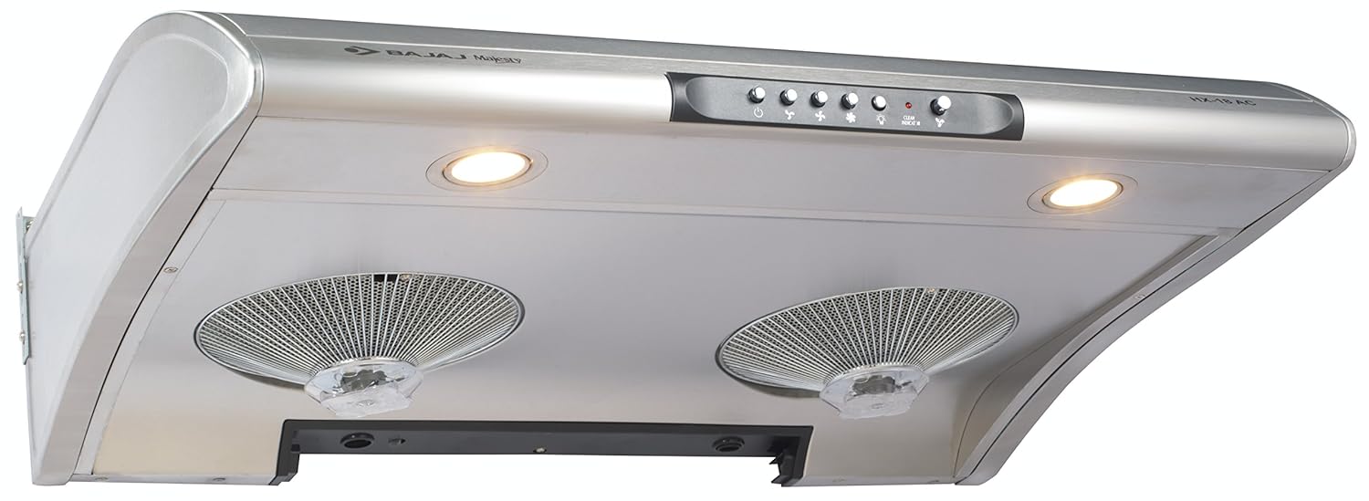 Buy Bajaj Majesty HX18 188Watt Auto Clean Cooker Hood Online at Low