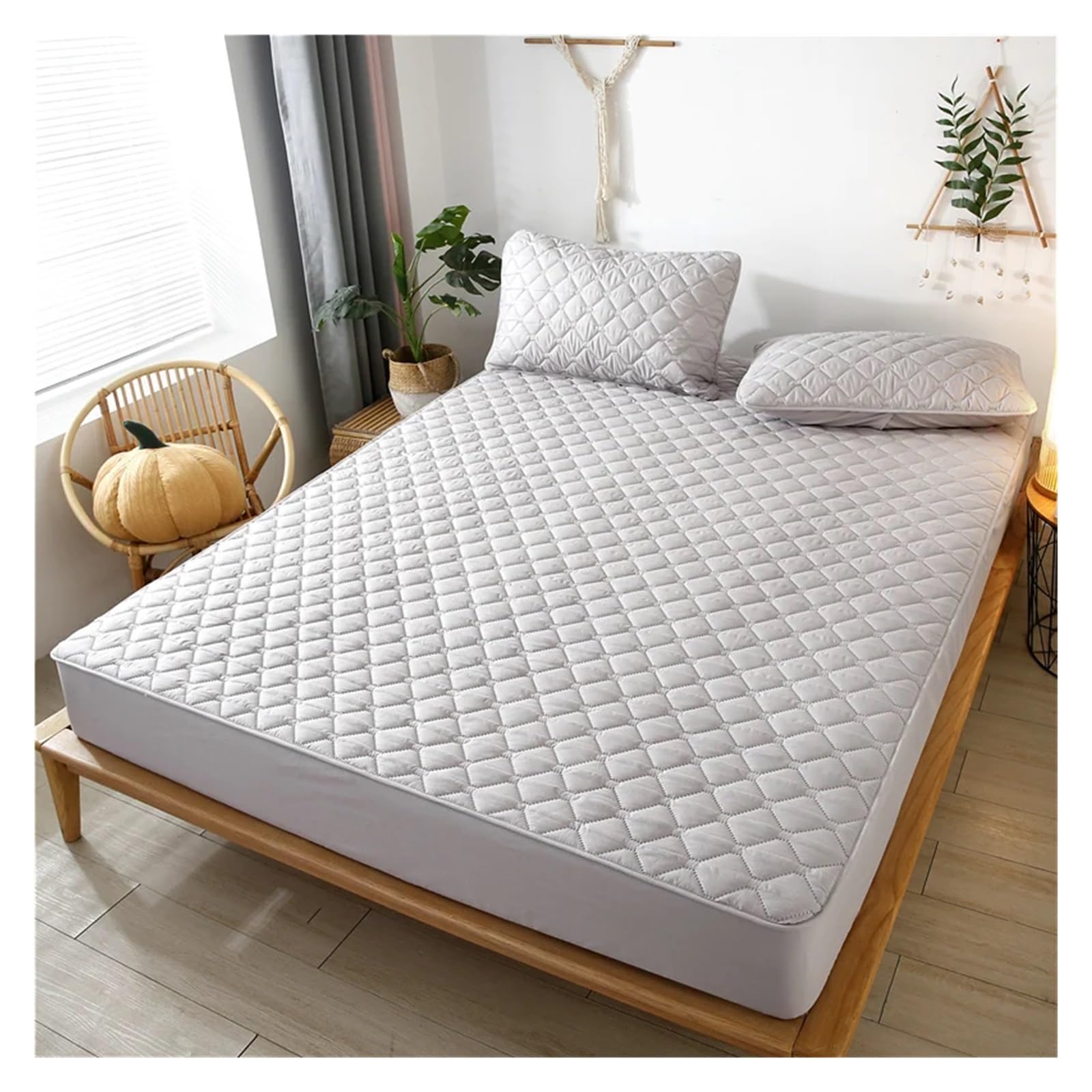 Housse De Matelas ImperméAble Protège-Matelas matelassé imperméable for Une Protection Confortable, Indispensable for la literie pour Matelas(Color 8,180x200cm(71x79 in))
